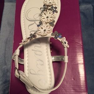 Rampage White Sandals